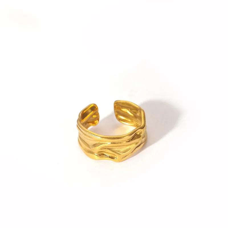 Aegean Liquid Gold Molten Ring