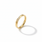 Celestial Path Tapered Gold Band