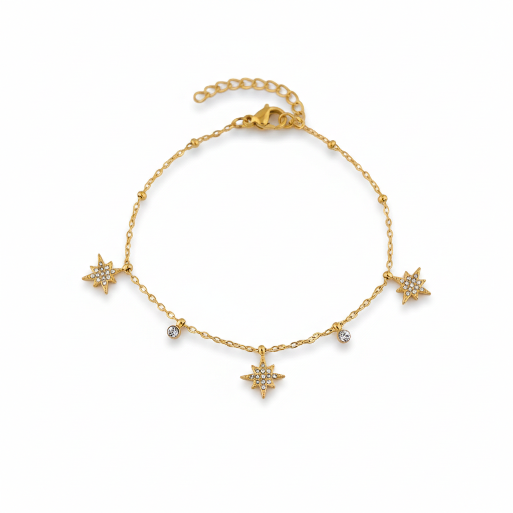 North Star Dainty Bracelet
